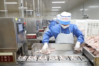 全市大型肉制品生产企业制程管理现场会 在盐津铺子召开